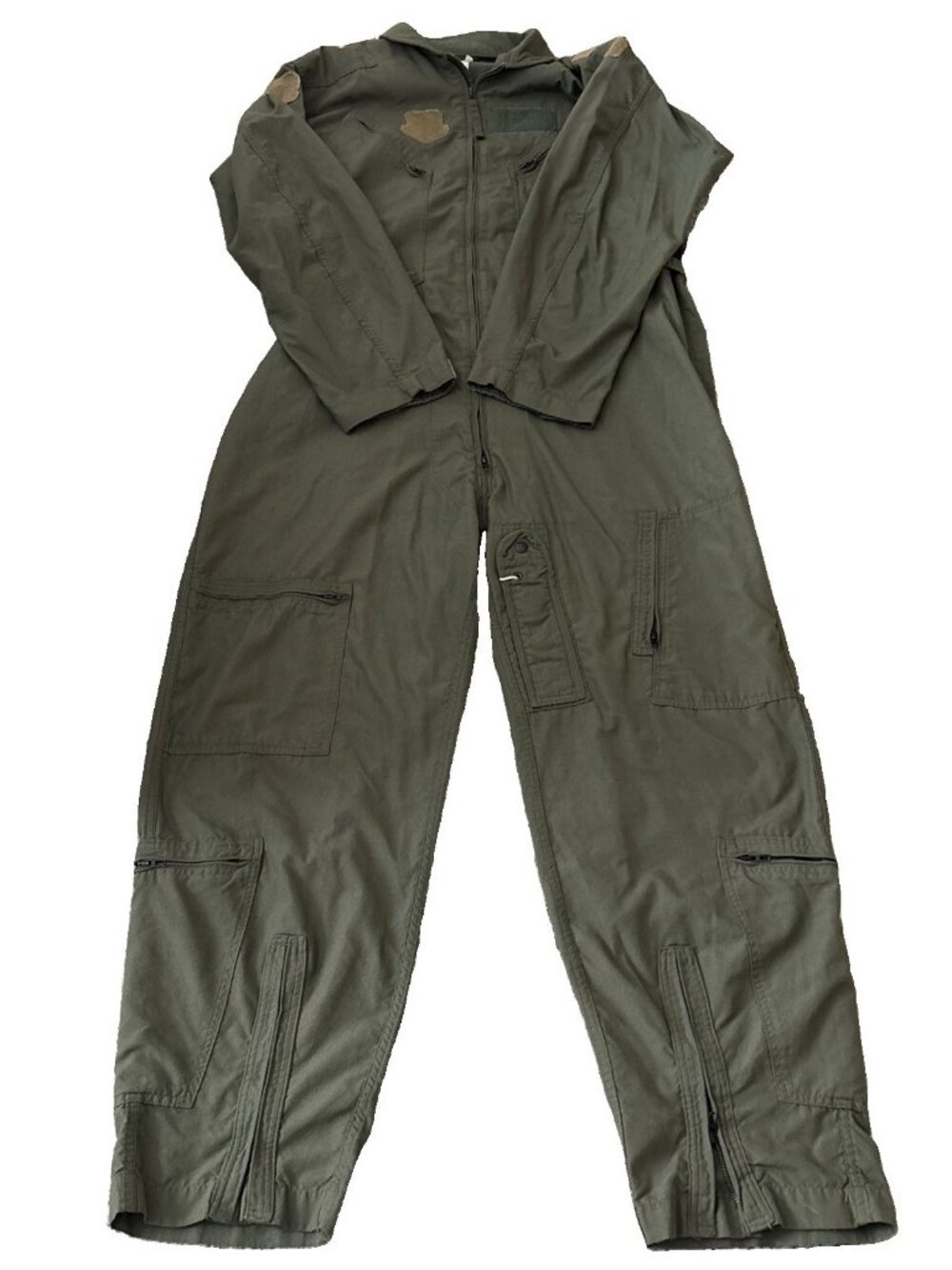 Military Coveralls Flyers Men 52L Sage Green Summer Fire Resistant CWU-27P (E1)